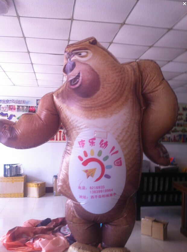 涉县熊出没充气卡通人物